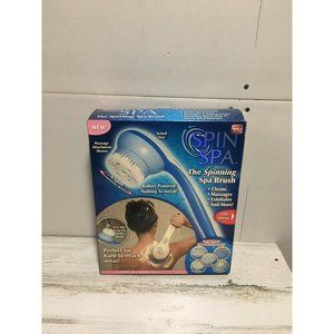 Spin Spa The Spinning Brush with 5 attachments NIB